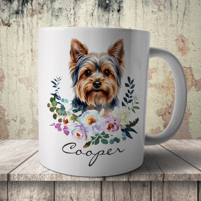 Watercolor Yorkshire Terrier Coffee Mug (Creator Uploaded)