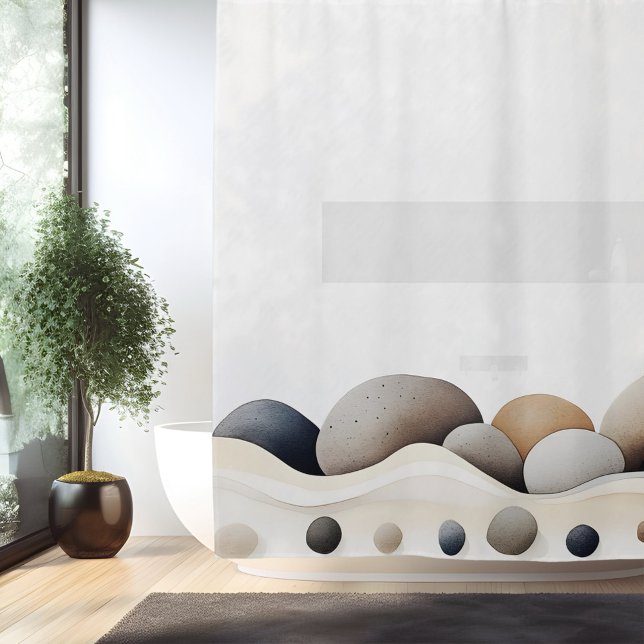 Watercolor Zen Stone Garden Japanese Style (Creator Uploaded)