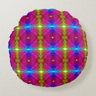Watercoloring Art Round Pillow