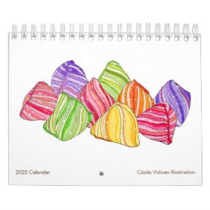 Watercolors 2022 Calendar