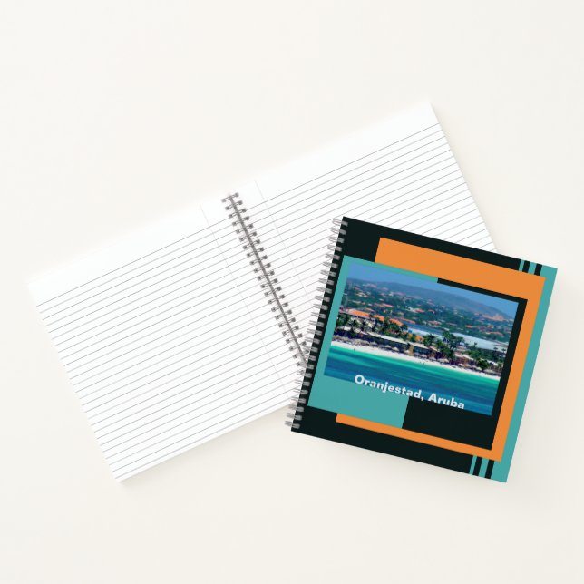 Watercolors of Oranjestad, Aruba Notebook (Inside)