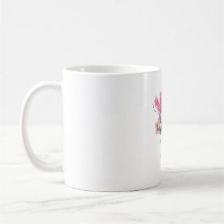 Watercolors painting rose for MOM Coffee Mug