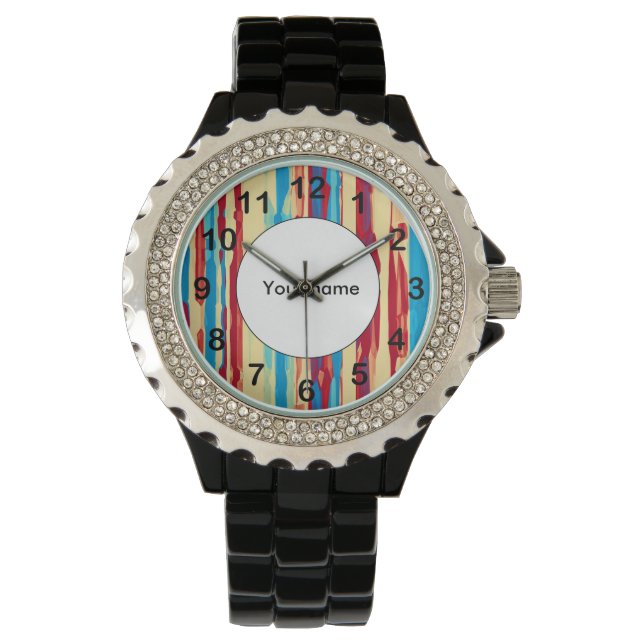 Watercolors texture watch (Front)