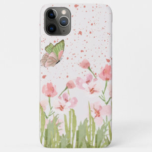 watercolour butterfly flower phone case/iphone 11 iPhone 11 pro max case