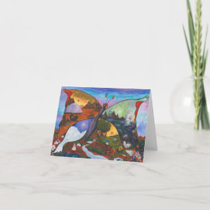 Watercolour Illustration Fantasy Fascinating World Invitation