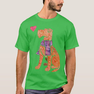 Watercolour Irish Terrier T-Shirt