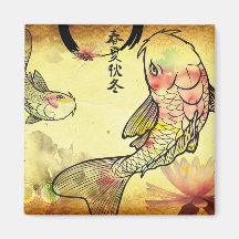 Watercolour Koi