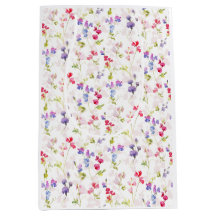 Watercolour Sweet Peas pretty floral