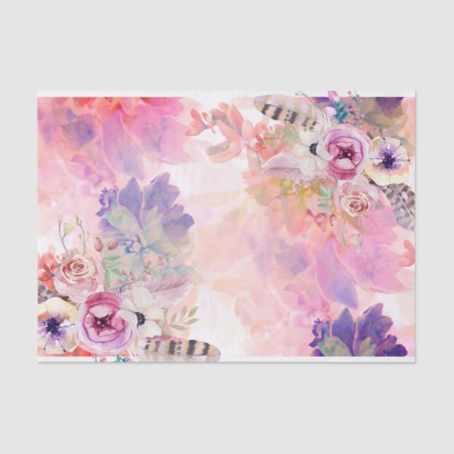 Watercolour Tissue Paper (Front)