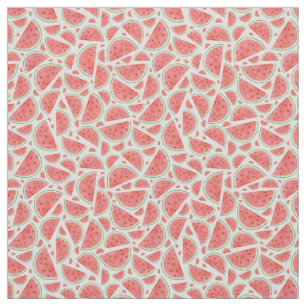 Watercolour Watermelon Fabric