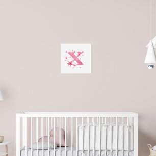 Watercolour X Poster