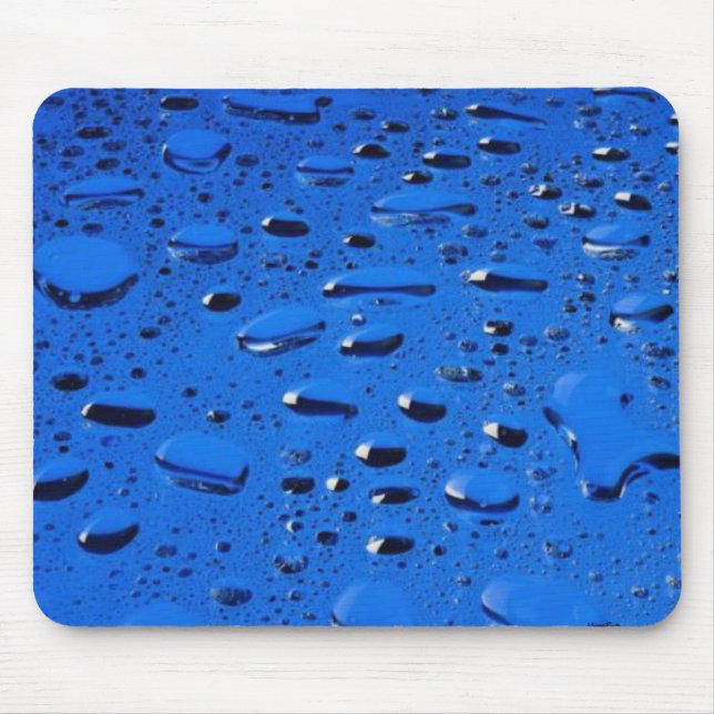Waterdrops Mousepad (Front)