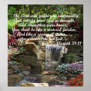 Watered Garden Print