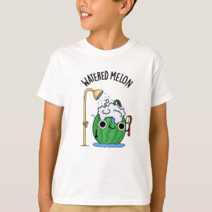 Watered Melon Funny Watermelon Pun T-Shirt