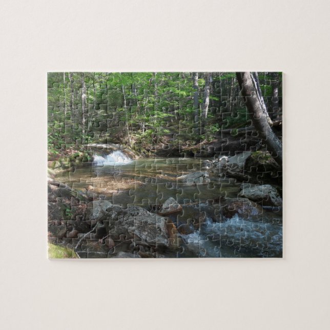 Waterfall at Pemigewasset River I Jigsaw Puzzle (Horizontal)