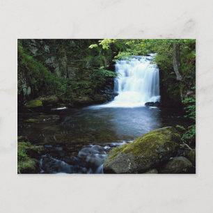 Waterfall at Watersmeet, North Devon, England Postcard