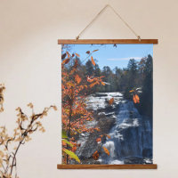 Waterfall Autumn Leaves NC High Falls Photographic