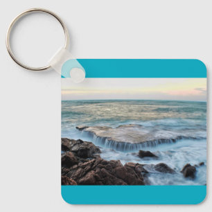 waterfall beauty keychain