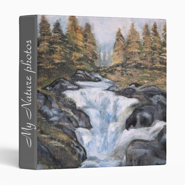 Waterfall Binder (Front/Spine)