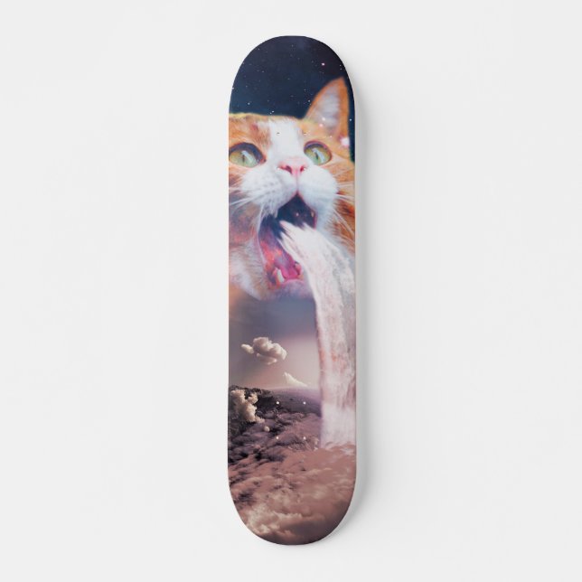 Waterfall cat skateboard (Front)