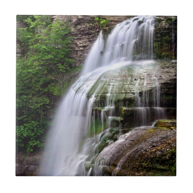 Waterfall Ceramic Tile (Front)