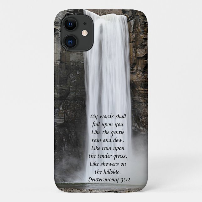 waterfall Christian Iphone case (Back)