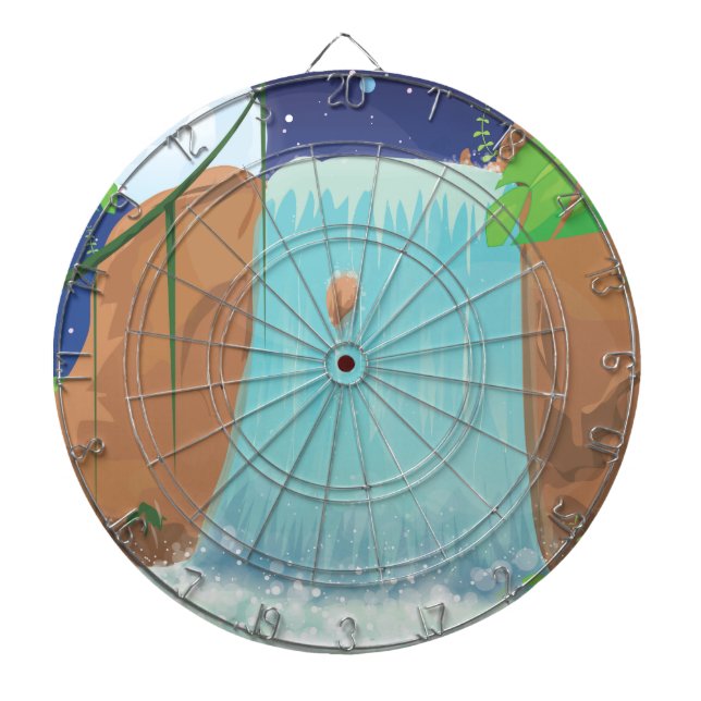 Waterfall Dartboard (Front)