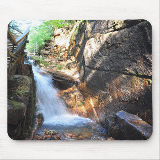 Waterfall Franconia Notch State Park NH Mousepad