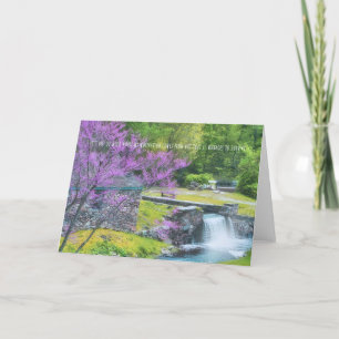 WATERFALL Greeting Card