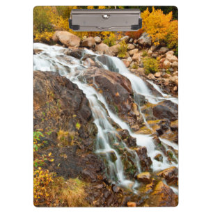 Waterfall In Grand Teton National Park Clipboard
