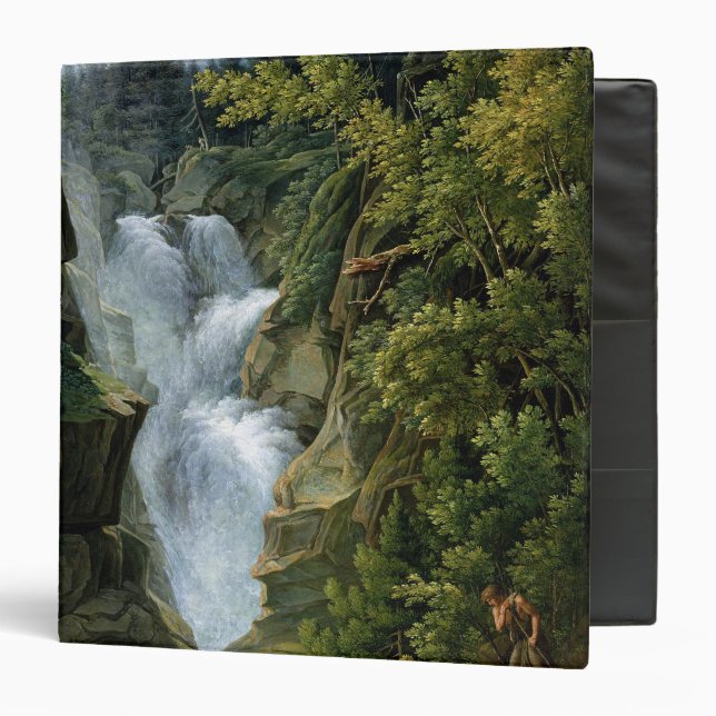 Waterfall in the Bern Highlands, 1796 Binder (Front/Inside)
