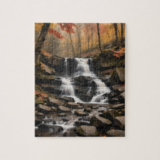 Waterfall in the Woods Puzzle