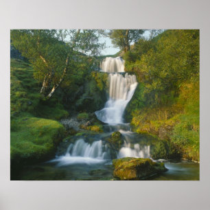 Waterfall, Isle of Skye, Scotland Poster