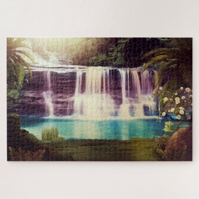 Waterfall Jigsaw Puzzle (Horizontal)