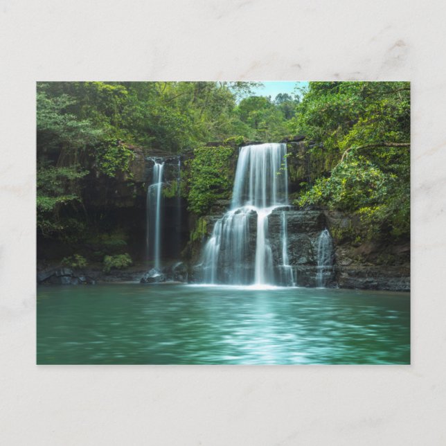 Waterfall Klong Chao | Koh Kood island Postcard (Front)