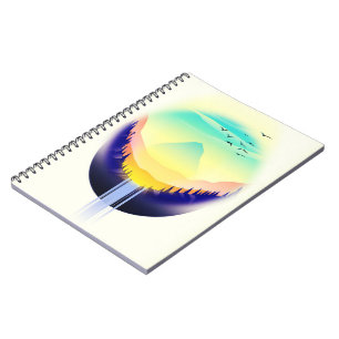 Waterfall Landscape Notebook