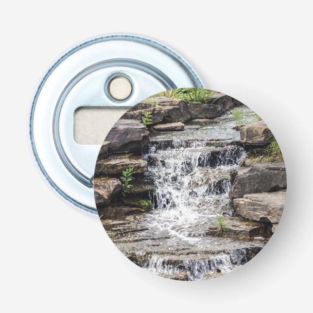 Waterfall Magnet Backed Bottle Opener (Front)