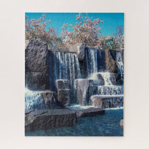 Waterfall Memorial Washington DC. Jigsaw Puzzle