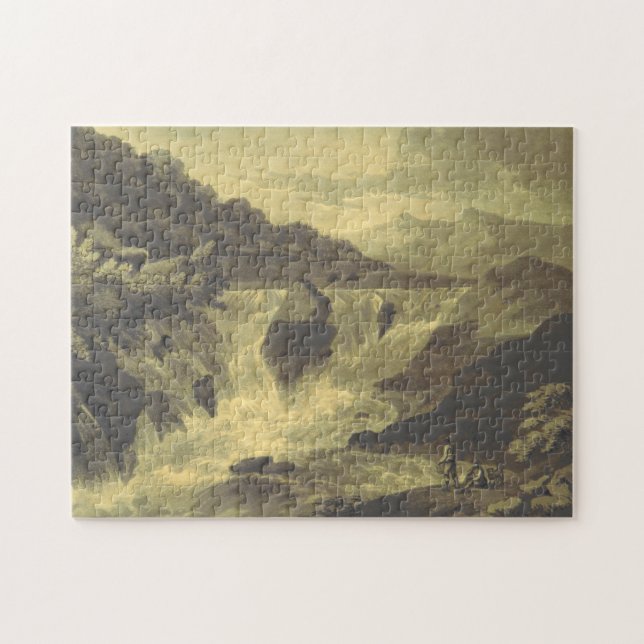 Waterfall Nature Scene Puzzle (Horizontal)