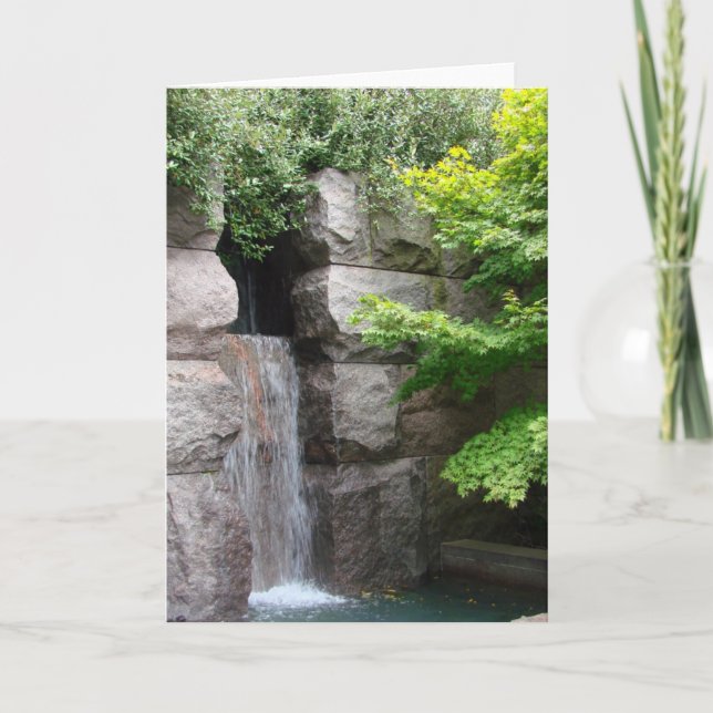Waterfall note card (Front)