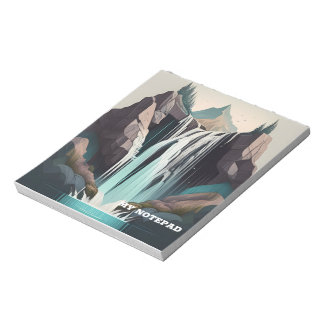 Waterfall Notebook Notepad