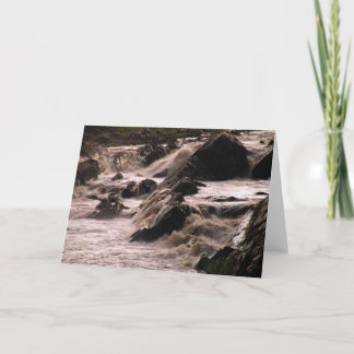 waterfall notecard
