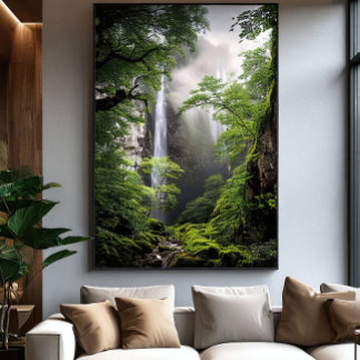 Waterfall of the Wild Soul Canvas Print