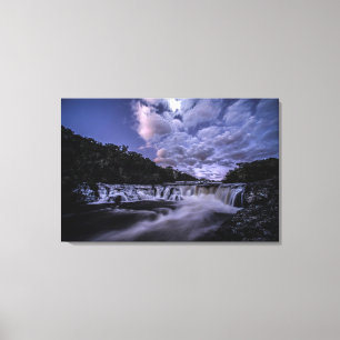 Waterfall Of Venâncios Canvas Print