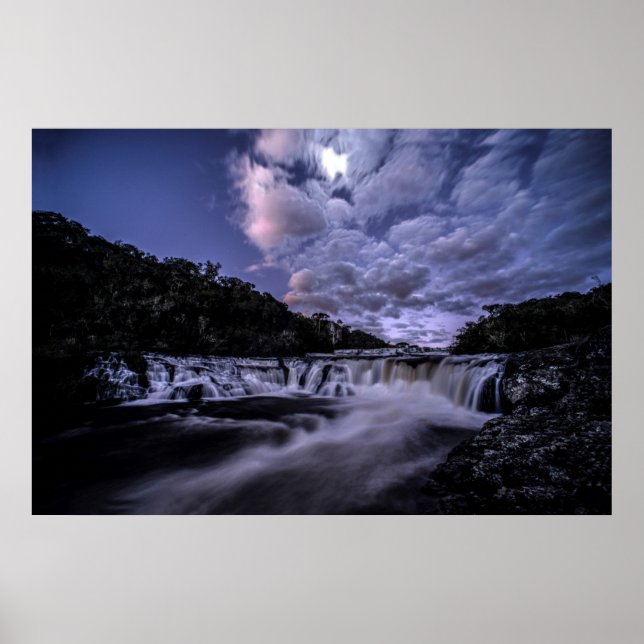 Waterfall Of Venâncios Poster (Front)