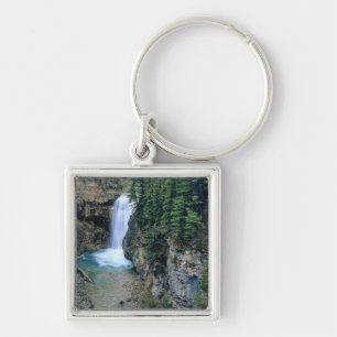 Waterfall on Falls Creek in Lewis and Clark Keychain