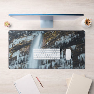 Waterfall Peričnik in Mojstrana, Slovenia  Desk Mat