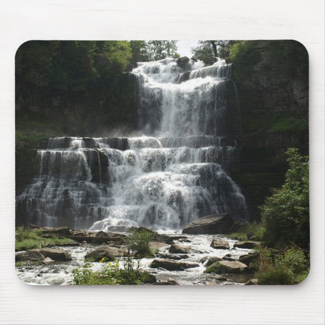 Waterfall photo on a  mouse pad (Front)