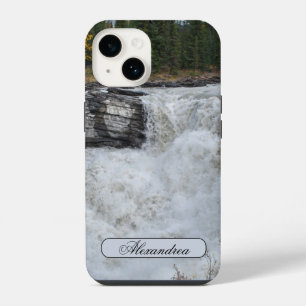 Waterfall Photography, Athabasca Falls iPhone 14 Case