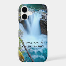 Waterfall Photography Gift with Funny Quote